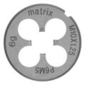 Плашка М10 х 1.25 мм, Р6М5 Matrix 20801