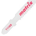 Полотна для электролобзика  по металлу, 3 шт, T118B, 50 x 2 мм, HSS Matrix 20930