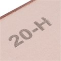 Шлифлист на тканевой основе, зернистость № 20, 240 х 170 мм, 10 шт, водостойкий, "БАЗ" 21650