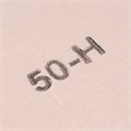 Шлифлист на тканевой основе, зернистость № 50, 240 х 170 мм, 10 шт, водостойкий, "БАЗ" 21656