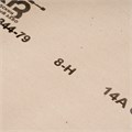 Шкурка на тканевой основе, зернистость № 8, 800 мм х 30 м, "БАЗ" 21685