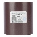 Шкурка на тканевой основе, KK18X W, зернистость 25Н(P 60) бобина 200мм х 20 м, водостойкая, "БАЗ" 21690