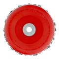 Щетка для УШМ Heavy Duty, 125 мм, М14, "чашка", крученая проволока 0.5 мм Matrix 21765