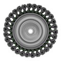 Щетка для УШМ, 150 мм, М14, "чашка", крученая проволока 0.5 мм Сибртех 21843