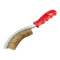 Щетка металлическая изогнутая, пластиковая ручка Matrix 21864