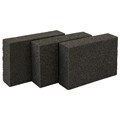 Губка для шлифования, 100 х 70 х 25 мм, средняя жестк, 3 шт, P 60/80, P 60/100, P 80/120 Matrix 21963