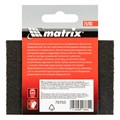 Губка для шлифования, 100 х 70 х 25 мм, мягкая, P 100 Matrix 21966
