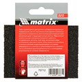 Губка для шлифования, 100 х 70 х 25 мм, средняя плотность, P 60 Matrix 21968