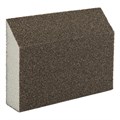 Губка для шлифования, 120 х 90 х 25 мм, трапеция, мягкая, P 80 Matrix 21973