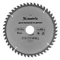 Пильный диск по дереву, 210 х 32 мм, 48 зубьев, кольцо 30/32 Matrix Professional 22022