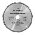 Пильный диск по дереву, 250 х 32 мм, 80 зубьев Matrix Professional 22023