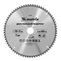 Пильный диск по дереву, 255 х 32 мм, 72 зуба, кольцо 30/32 Matrix Professional 22025