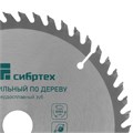 Пильный диск по дереву, 160 х 20 мм, 48 зуба, кольцо 16/20 Сибртех 22029