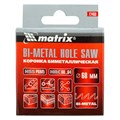 Коронка Bimetal, 68 мм Matrix 22066