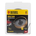Коронка HSS по металлу, 65 мм, нитридтитановое покрытие Denzel 22091