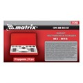 Набор метчиков и плашек М3-М10,14 предметов Matrix 22196