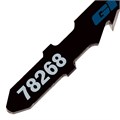 Набор полотен для электролобзика по дереву, 6 шт, DIY, пластиковый кейс Gross 22289