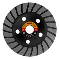 Чашка алмазная зачистная, 125 мм, Turbo Sparta 22459
