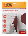 Шлифлист на бумажной основе, P 80, 230 х 280 мм, 5 шт, латексный, водостойкий Denzel 22482