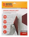 Шлифлист на бумажной основе, P 240, 230 х 280 мм, 5 шт, латексный, водостойкий Denzel 22487