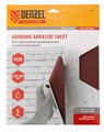 Шлифлист на бумажной основе, P 320, 230 х 280 мм, 5 шт, латексный, водостойкий Denzel 22488