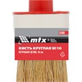 Кисть круглая №10 (40 мм) натуральная щетина, деревянная ручка MTX 22817