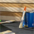Кисть плоская Slimline 1" (25 мм) натуральная щетина, деревянная ручка Sparta 22845