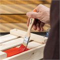 Кисть плоская Slimline 1" (25 мм) натуральная щетина, деревянная ручка Sparta 22845