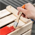 Кисть плоская Slimline 1" (25 мм) натуральная щетина, деревянная ручка Sparta 22845