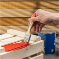 Кисть плоская Slimline 1.5" (38 мм) натуральная щетина, деревянная ручка Sparta 22846