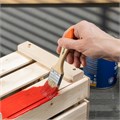 Кисть плоская Slimline 1.5" (38 мм) натуральная щетина, деревянная ручка Sparta 22846