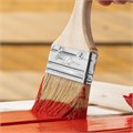 Кисть плоская Slimline 2.5" (63 мм) натуральная щетина, деревянная ручка Sparta 22848