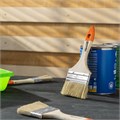 Кисть плоская Slimline 3" (75 мм) натуральная щетина, деревянная ручка Sparta 22849