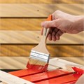 Кисть плоская Slimline 3" (75 мм) натуральная щетина, деревянная ручка Sparta 22849