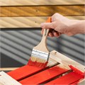 Кисть плоская Slimline 3" (75 мм) натуральная щетина, деревянная ручка Sparta 22849