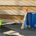 Кисть плоская Slimline 3/4" (20 мм) натуральная щетина, деревянная ручка Sparta 22850