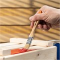 Кисть плоская Slimline 3/4" (20 мм) натуральная щетина, деревянная ручка Sparta 22850