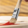 Кисть плоская "Стандарт" 3/4" (20 мм) натуральная щетина, деревянная ручка MTX 22858
