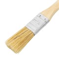 Кисть плоская "Евро" 1", натуральная щетина, деревянная ручка MTX 22865