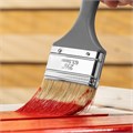 Кисть плоская "Евро" 2.5", натуральная щетина, пластмассовая ручка MTX 22872