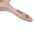 Кисть плоская Golden 4", искусственная щетина, деревянная ручка MTX 22893