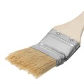 Кисть радиаторная 1.5", натуральная щетина, деревянная ручка MTX 22899
