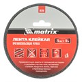 Лента клейкая противоскользящая, черная 25 мм x 10 м Matrix 23053