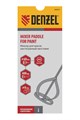 Миксер для красок, 60 х 8 х 400 мм, шестигранный хвостовик Denzel 23107