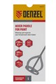 Миксер для красок, 100 х 8 х 600 мм, шестигранный хвостовик Denzel 23109