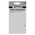 Отвес конусный, 400 г, шнур 5 м Matrix 23132