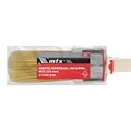 Кисть круглая, Профи №2 (20 мм) натуральная щетина, деревянная ручка MTX 23575