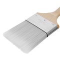 Кисть плоская Platinum 3", искусственная щетина, деревянная ручка MTX 23578
