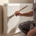 Кисть радиаторная 1", натуральная щетина, деревянная ручка MTX 23579