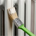 Кисть радиаторная 25 мм, натуральная щетина, пластиковая ручка Сибртех 23590